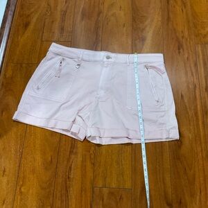 White House Black Market Light Pink Cargo Shorts